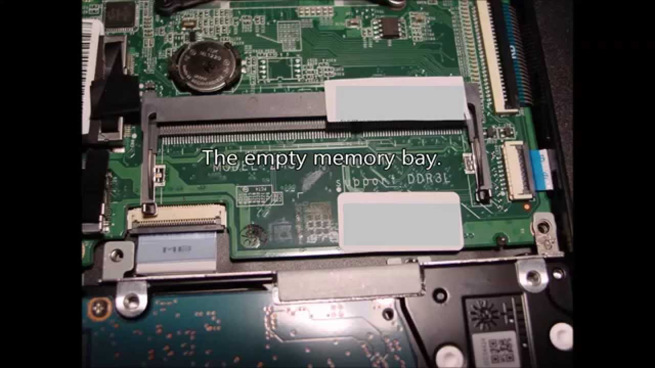 Dell 3000 Series Laptop Memory Upgrade